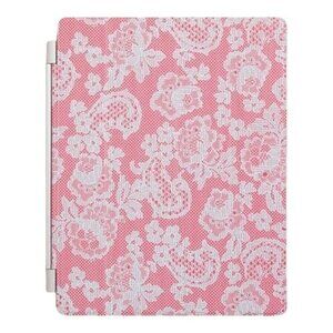 Cost Plus World Market Ipad Cover Pink Blue Magnetic Lace Fits 9.45 x 7.67